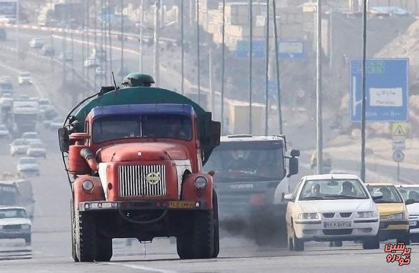 طرح برخورد با تخلفات کامیون‌ها در تهران آغاز شد