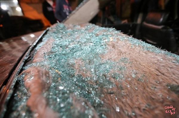 تخریب ۱۳دستگاه خودرو توسط اوباش در تهران