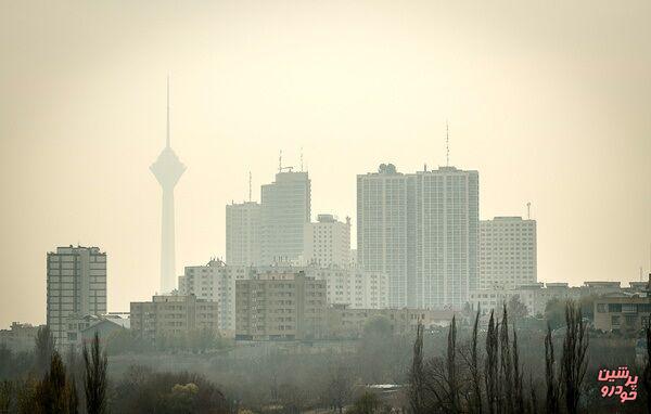 هوای تهران طی شبانه‌روز گذشته آلوده بود