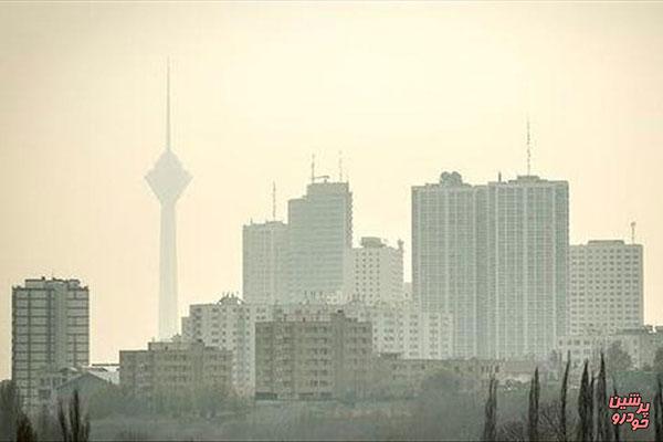 آلاینده اُزُن تهران را فرا می گیرد!