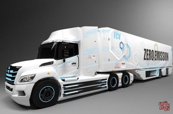 کامیون‌ هیدروژنی تویوتا در آمریکای شمالی تولید می‌شود