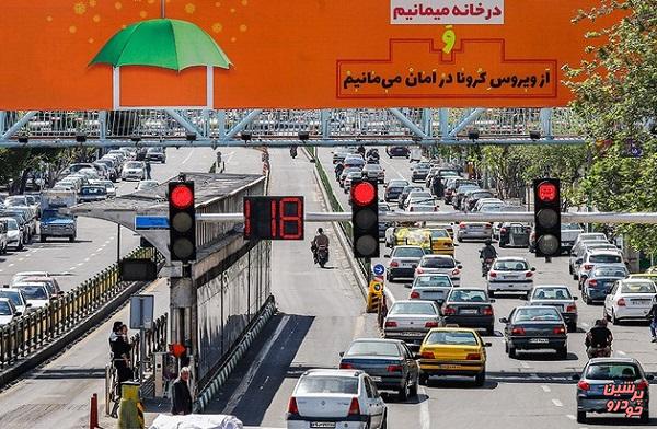 ترافیک امروز تهران 10درصد کاهش داشت