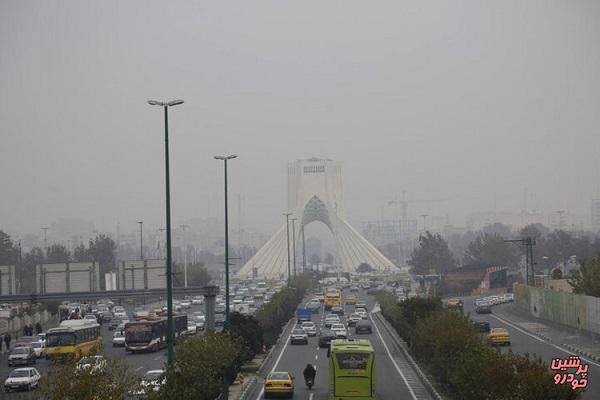سهم هرکدام از منابع آلاینده هوای تهران