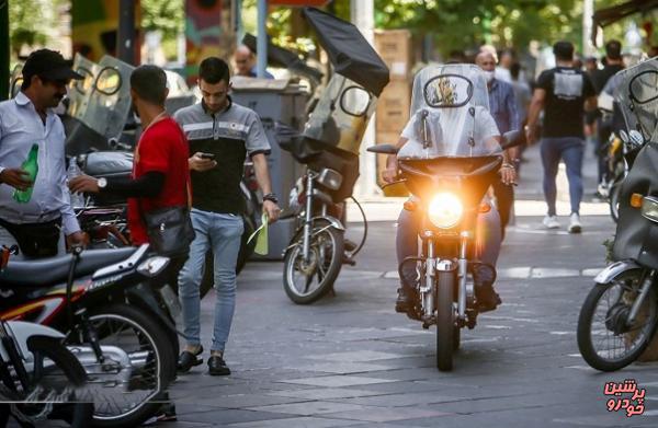 موتورسیکلت‌ها در محل‌های غیرمجاز توقف نکنند