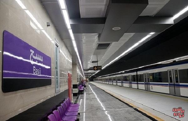 مسافرگیری در ایستگاه متروی بسیج آغاز شد