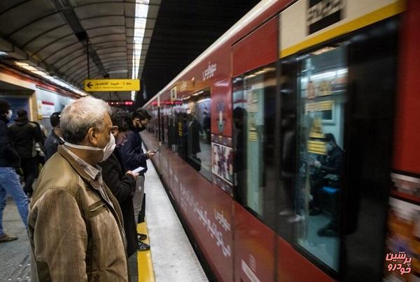 کاهش مسافر مترو با تغییر ساعت کاری