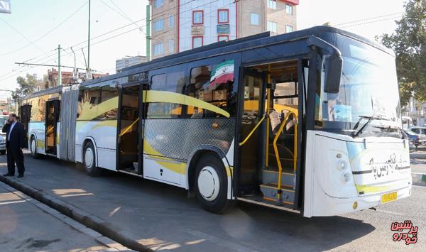 ورود اتوبوس های برقی جدید به تهران