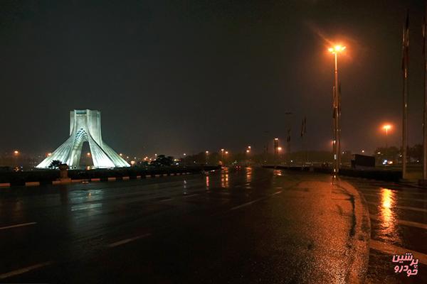 محدودیت تردد شبانه در تهران ادامه دارد