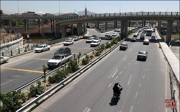 بخشی از اتوبان امام علی سرپوشیده می شود