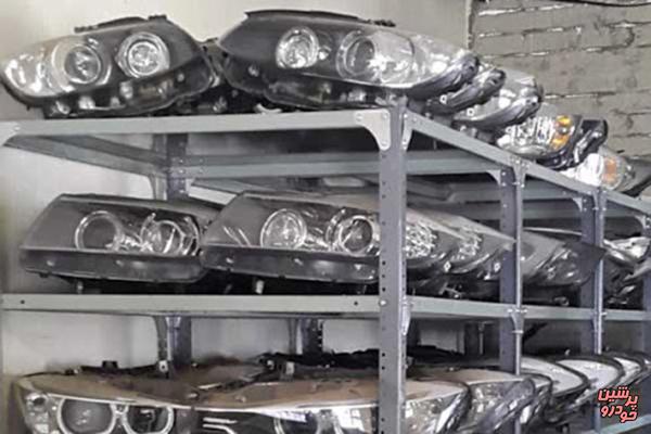 دستگیری قاچاقچیان قطعات خودروهای لوکس در خوی 