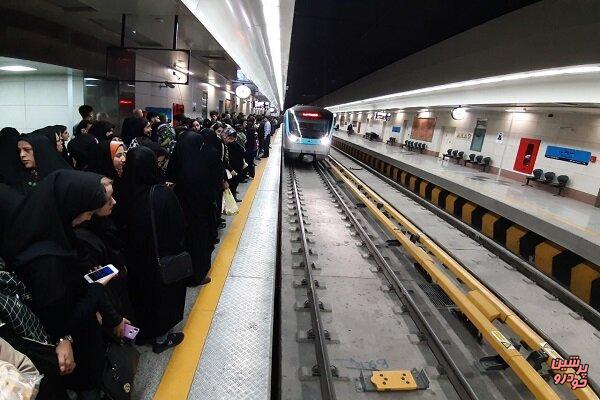 افزایش50 درصدی ظرفیت مسافرگیری مترو