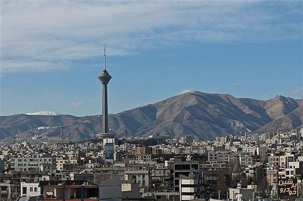 کیفیت و دمای هوای تهران در روز جاری