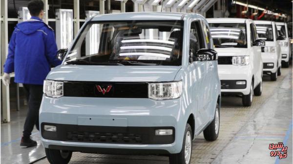 سبقت فروش خودرو برقی کوچک از مدل 3 تسلا در چین