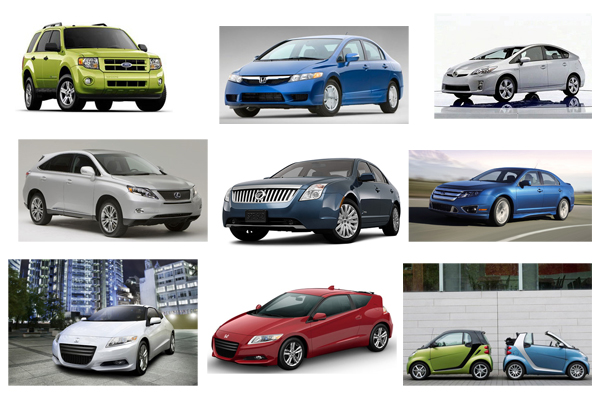 كم‌مصرف‌ترین خودروهای 2011 کدامند