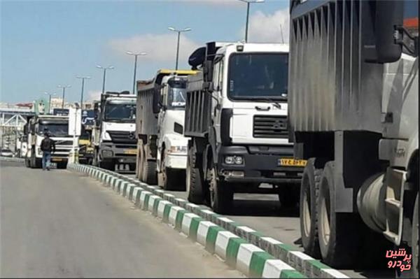 ممنوعیت تردد کامیون در محور پونل به خلخال در روزهای تعطیل