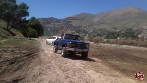 انتقاد از تردد خودروهای آفرودی در سوهانک