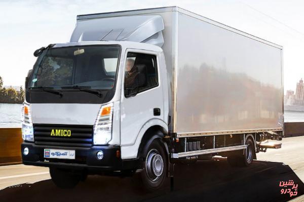 فروش تابستانی و اعتباری کامیونت 5.2 آمیکو آغاز شد +جزئیات