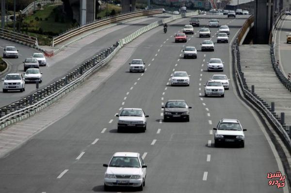 ترددهای جاده ای ۵ درصد کاهش یافت / وضعیت تردد جاده ای اعلام شد