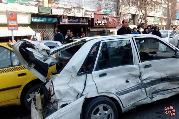 بیشترین تصادفات در کدام مناطق تهران رخ می‌دهد؟