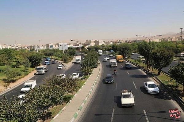 رصد سرعت‌ خودروها توسط دوربین‌های سطح شهر تهران