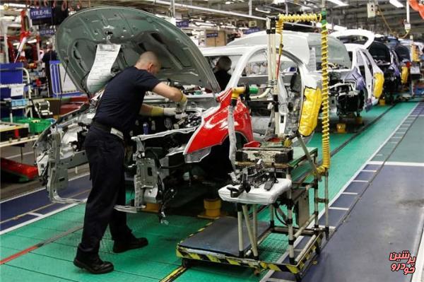 ثبت کمترین آمار تولید خودرو انگلیس در 65 سال گذشته