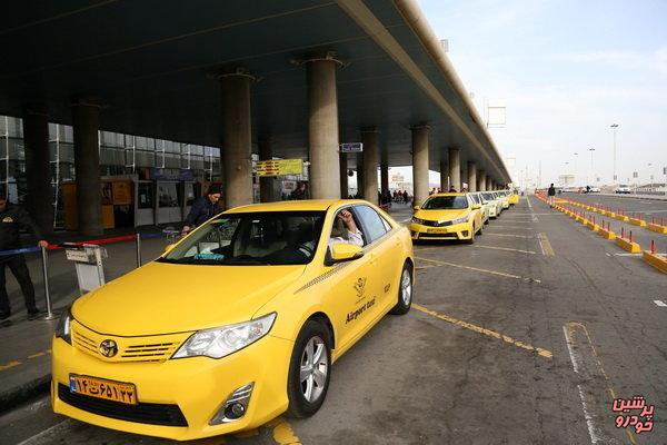 رفع ممنوع الکار شدن برخی از رانندگان تاکسی فرودگاه امام خمینی (ره)