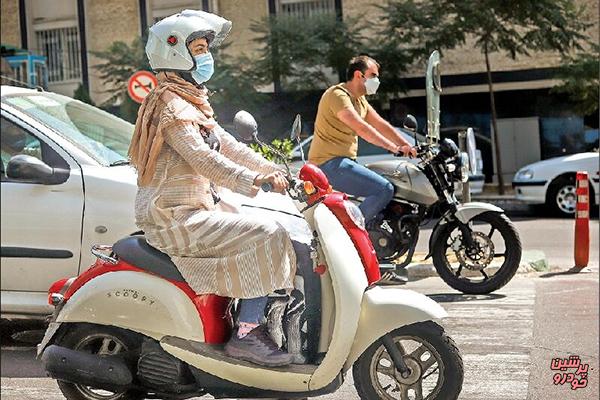 اعلام شروط پلیس برای صدور گواهینامه موتورسیکلت بانوان