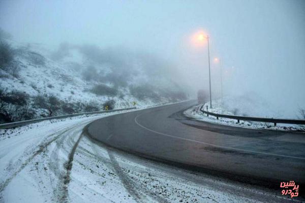 برف و باران در جاده‌های ۱۱ استان/وضعیت راه‌های کشور اعلام شد