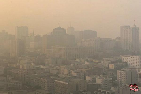  وضعیت آلودگی هوای تهران در ۶ آذر ماه