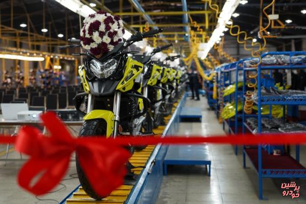 موتور سیکلت KPT200 محصول جدید ایران‌دوچرخ رونمایی شد
