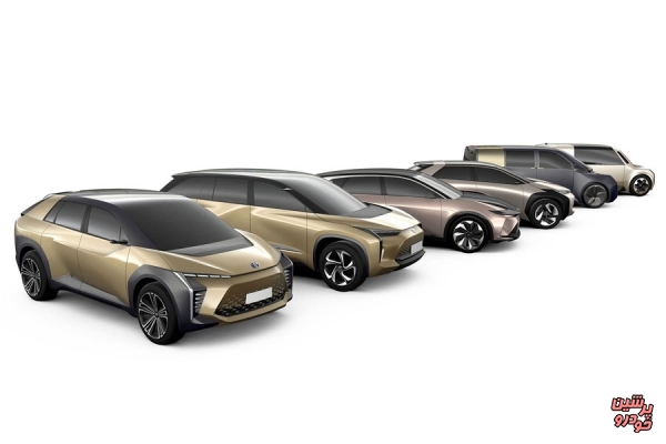 تویوتا در رویای عرضه چند مدل خودروی برقی