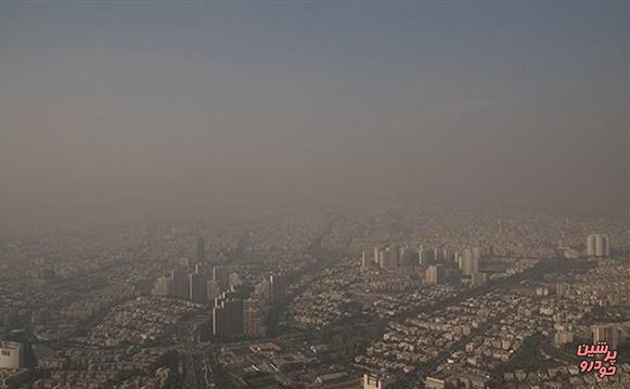 کیفیت هوای تهران دوباره به مرز ناسالم رسید