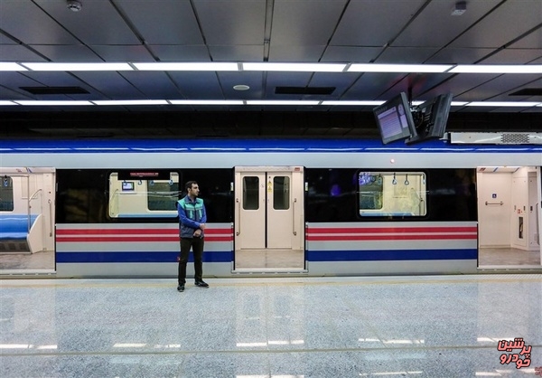 کاهش فاصله حرکت قطارهای خط ۳ متروی تهران در روزهای تعطیل