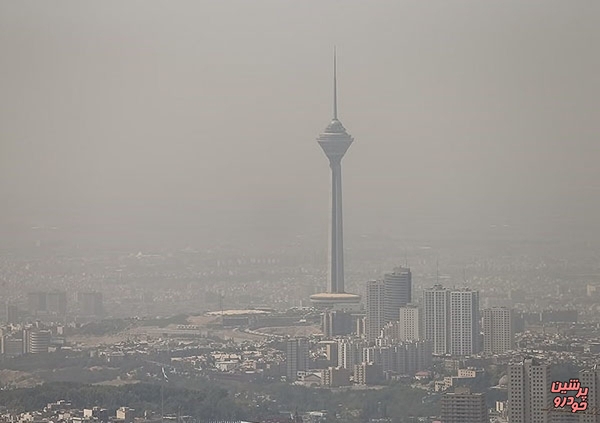 آلودگی هوای تهران تا سه‌شنبه