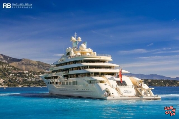 توقیف قایق 600 میلیون دلاری الیگارش روس