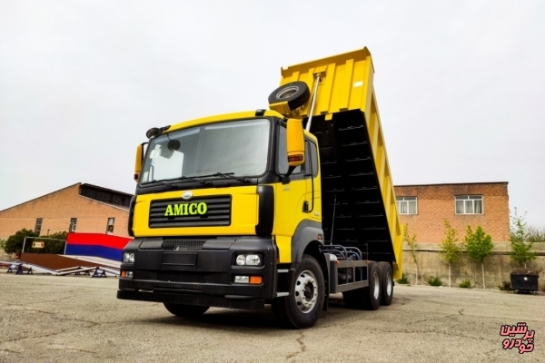 اعلام شرایط فروش کامیون 2631 آمیکو با اتاق کمپرسی