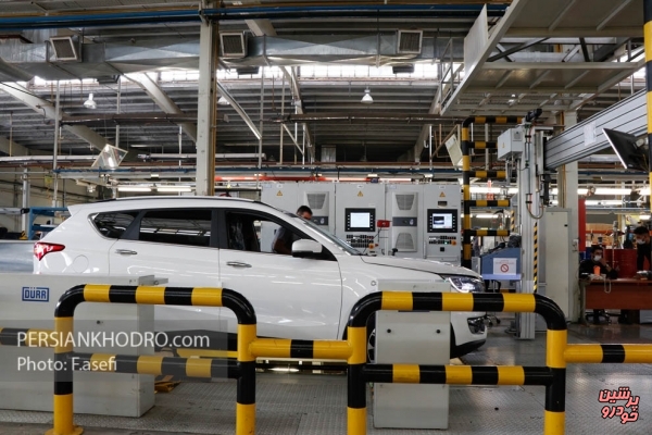 راه‌اندازی خط تولید بدنه SUV برای اولین بار در کشور+ فیلم