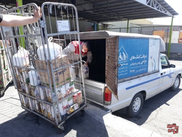 اهداء محموله خوراکی و بهداشتی به موسسه کهریزک