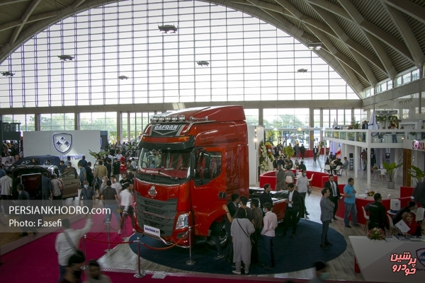 تست درایو کشنده دافران H7 در چهارمین نمایشگاه خودرو تهران