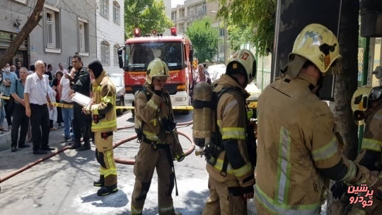  انفجار پژو ۲۰۷ در یوسف آباد تهران 