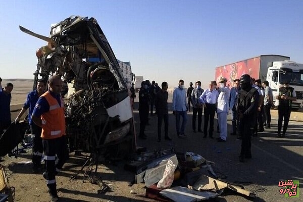  حادثه رانندگی در جنوب مصر ۱۷ قربانی گرفت