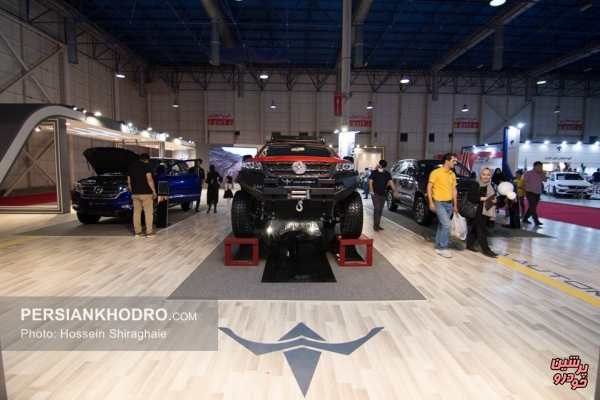 دایون Y5 با کیت آفرودی 300 میلیونی در نمایشگاه خودرو مشهد