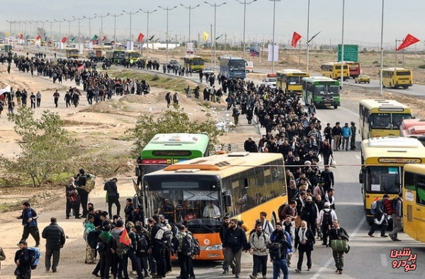 ادامه خدمات حمل و نقلی اتوبوسرانی تهران در خاک عراق