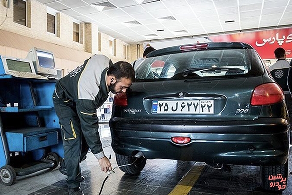 جریمه روزانه برای خودروهای بدون معاینه فنی