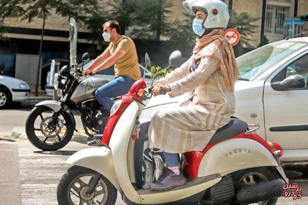 واکنش پلیس به موتورسواری بانوان؛ ممنوع است