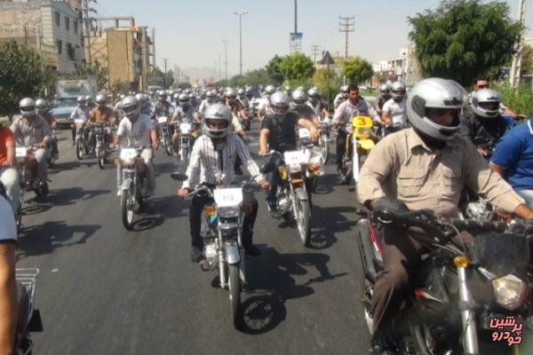 ساماندهی موتورسیکلت‌ها در حاشیه معابر تهران