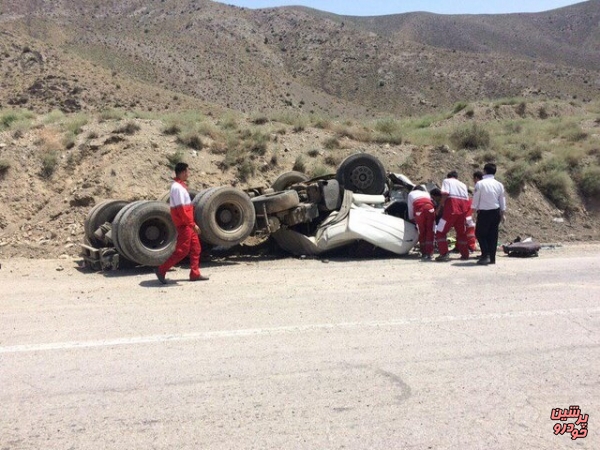 تصادف خونین در جاده فیروزکوه