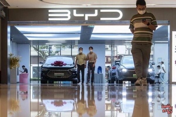  بی‌وای‌دی پرفروش‌ترین برند خودروی چین در ماه نوامبر