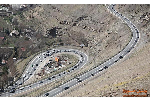 دردسر باند سبقت در جاده هراز و چالوس