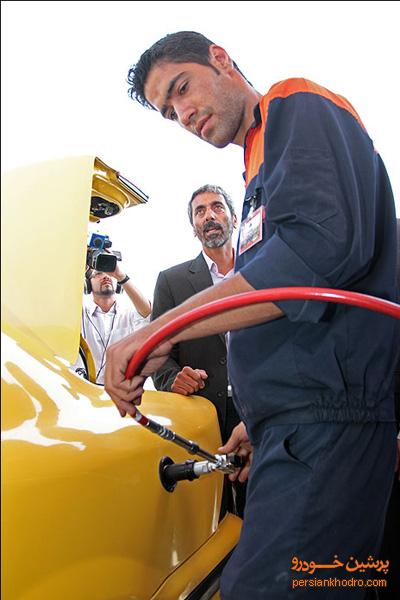 ساخت نازل سوخت گیری CNG در ایران